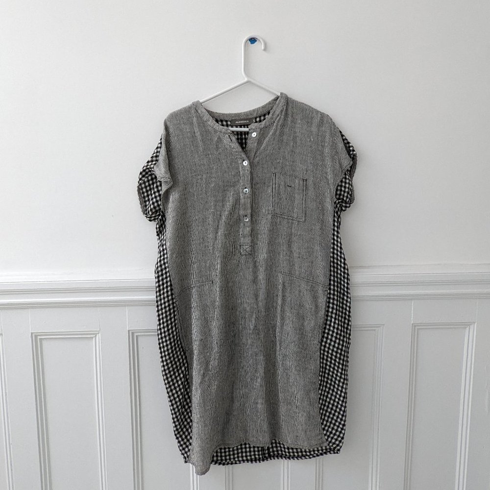 ALEMBIKA Pattern Block Shift Dress